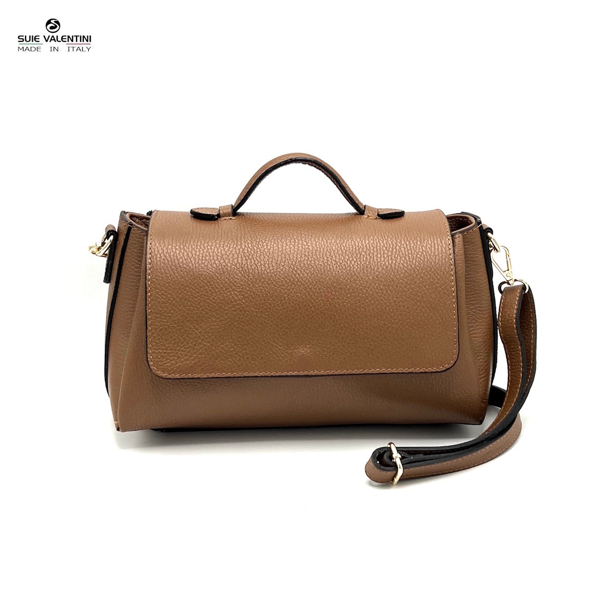 Genuine leather shoulder bag, Made in Italy, art. 112630