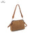 Suede leather shoulder bag, Made in Italy, art. 112622