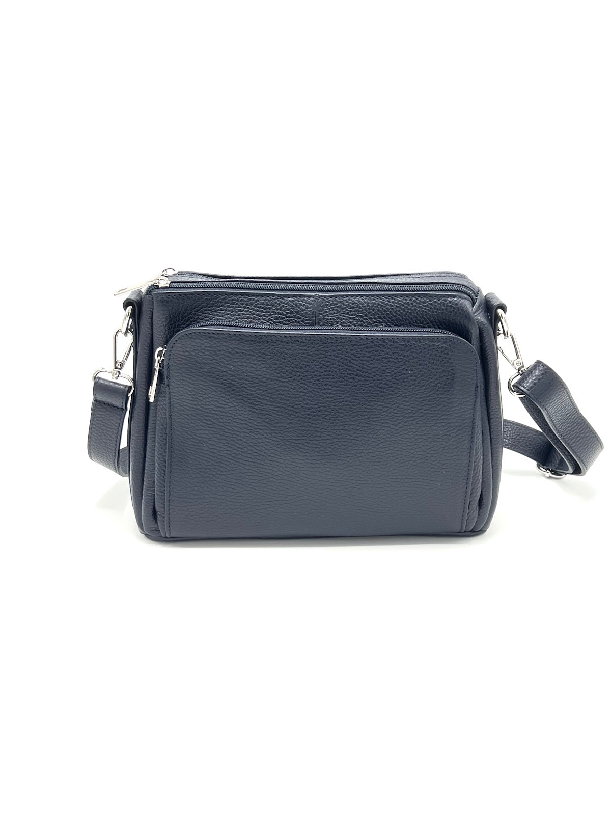 Genuine leather shoulder bag, Made in Italy, art. 112650