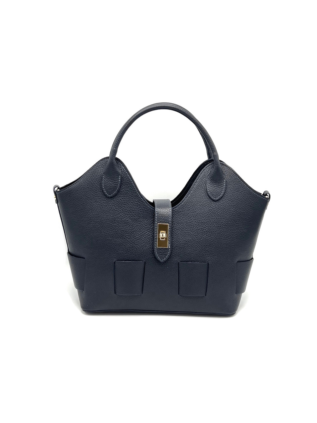 Borsa a tracolla in vera pelle, Made in Italy, art. 112599