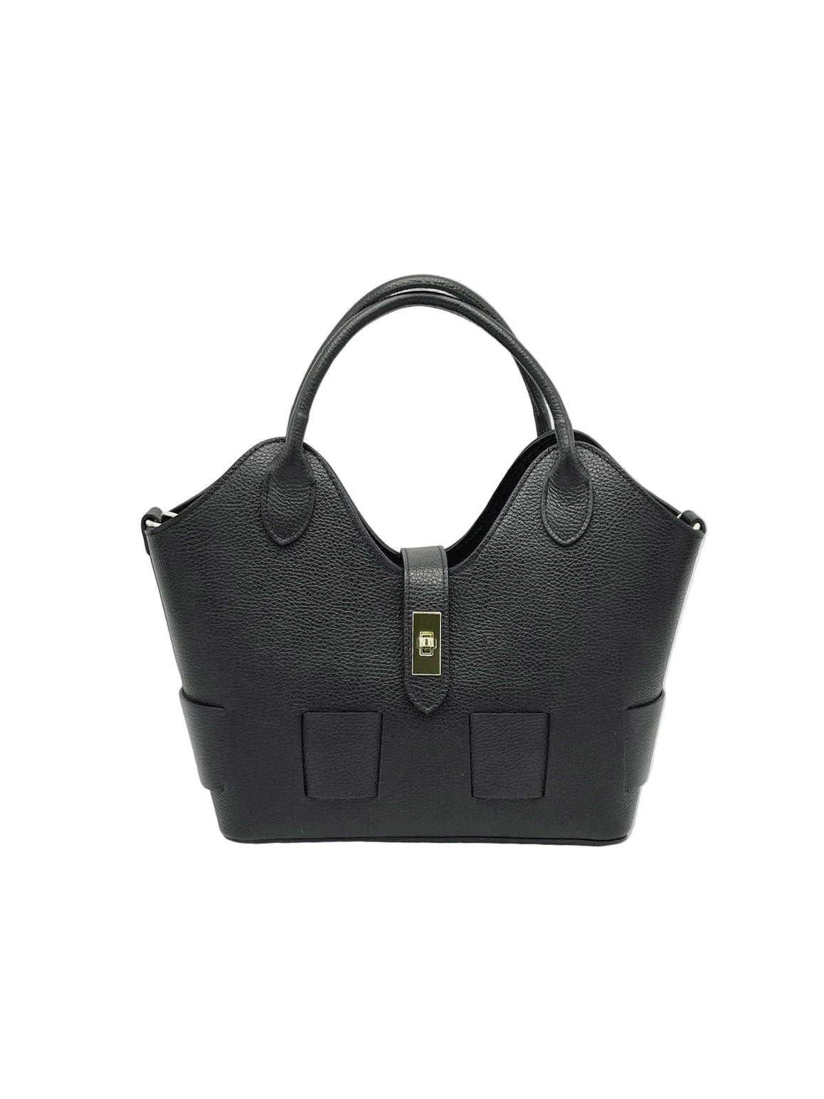 Borsa a tracolla in vera pelle, Made in Italy, art. 112599