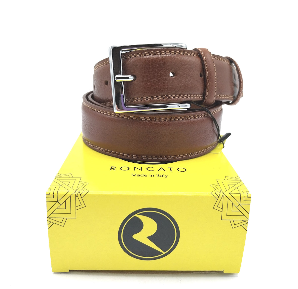 Genuine leather belt, Made in Italy, Roncato, art. RO4069-35