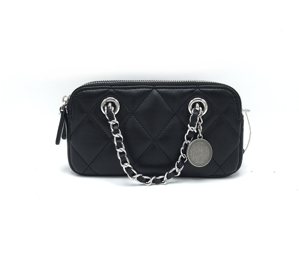 Genuine leather mini chain bag,  art. 2507