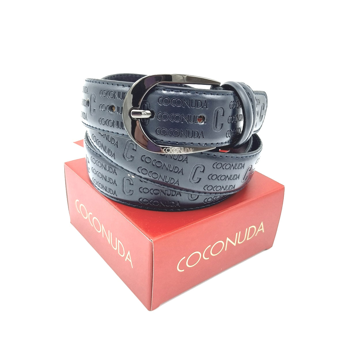Genuine leather belt for women, Coconuda, art. IDK567/30