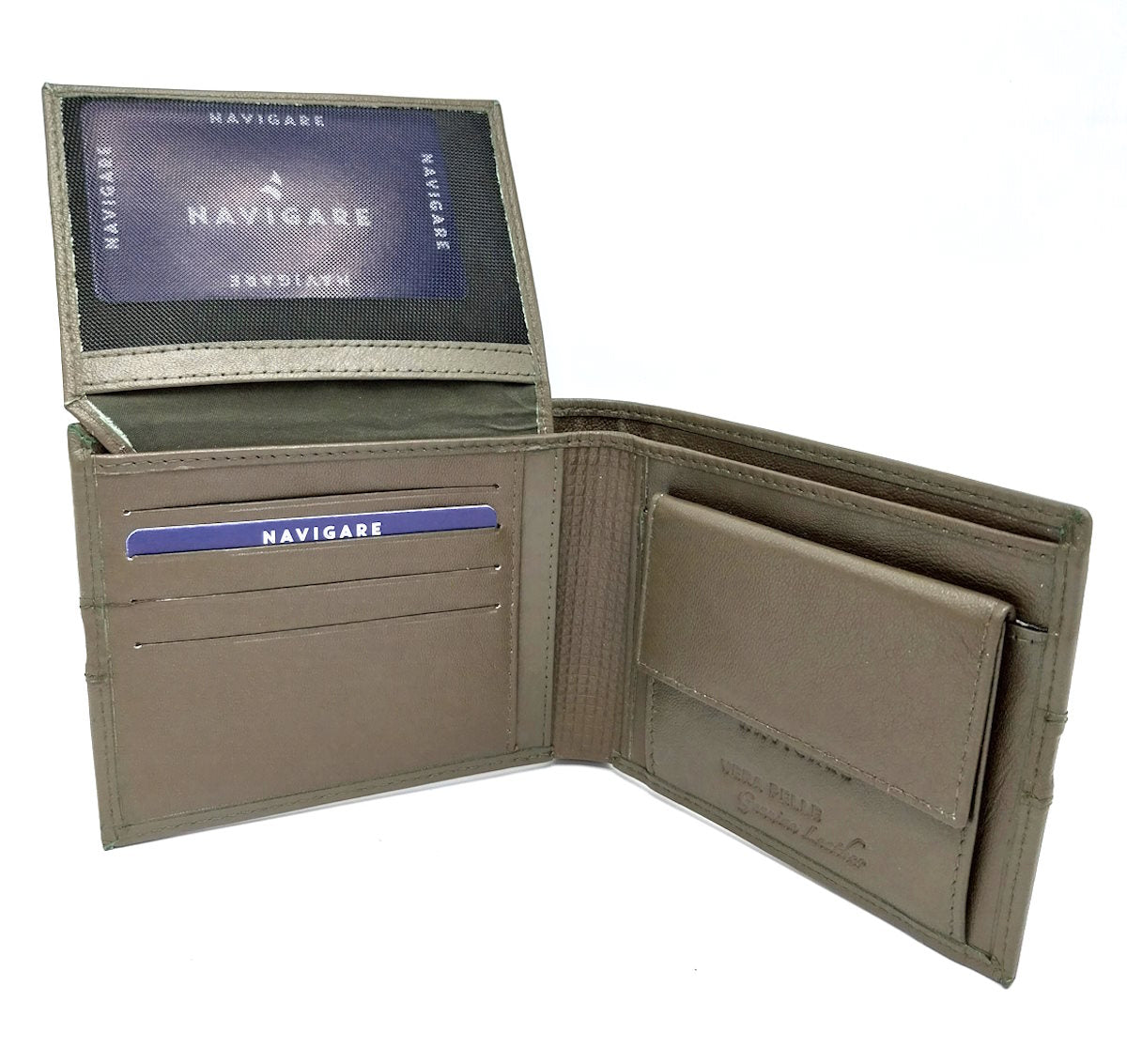 Genuine leather wallet, Navigare, art. pf813-1