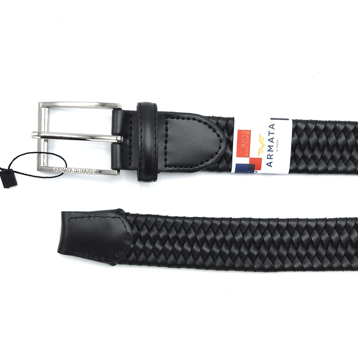 Genuine leather elastic belt, Armata di mare, art. IDK693/35