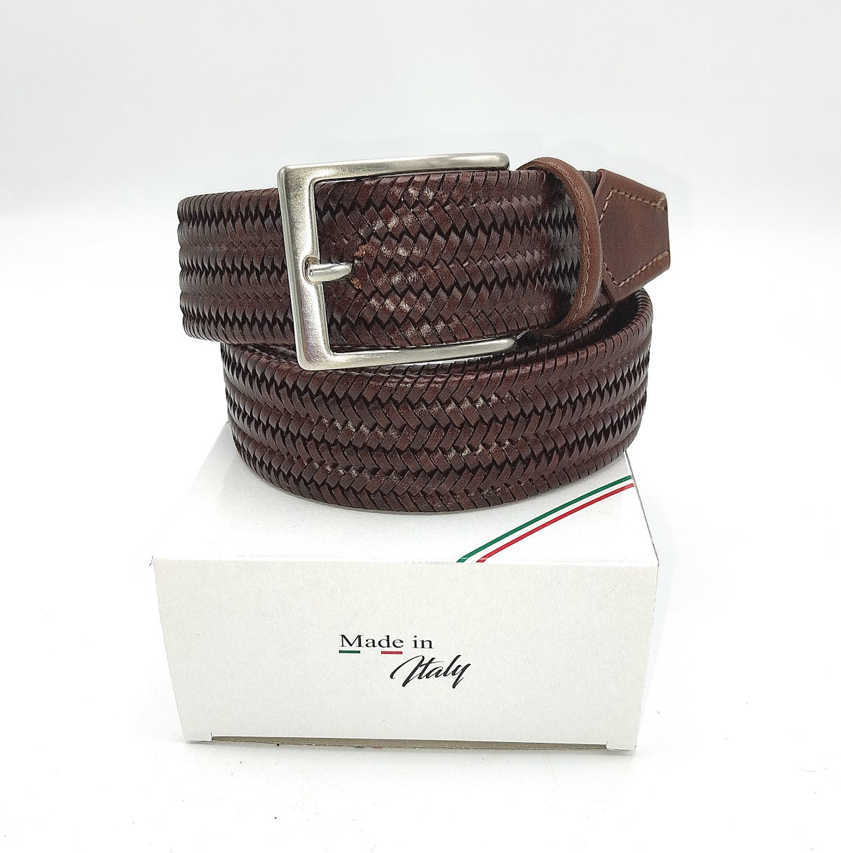 Genuine leather belt, Made in Italy, art. JUMTL13-35