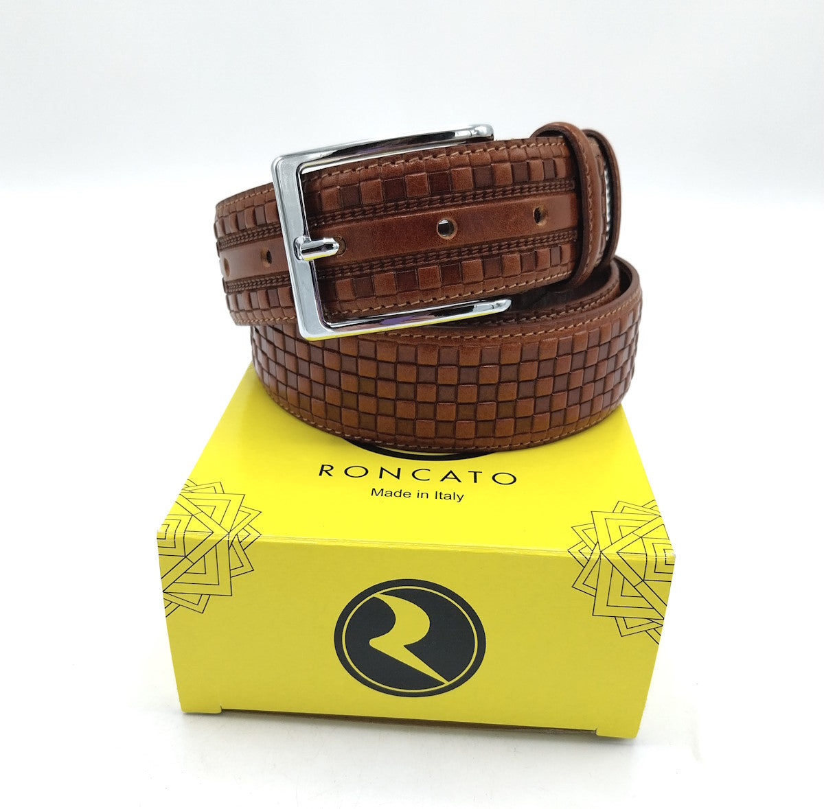 Genuine leather belt, Made in Italy, Roncato, art. RO1310-35