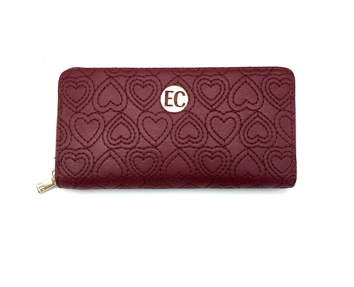 Eco leather wallet for women, Band EC Coveri Contemporary, art. EC24505-001