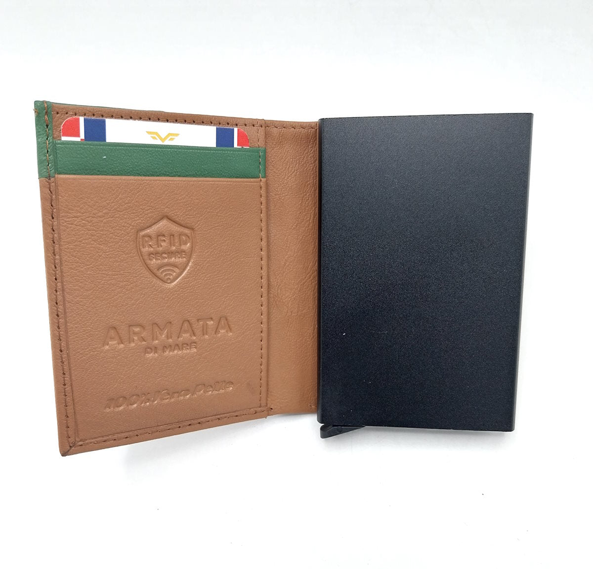 Genuine leather wallet, Armata di Mare, art. pdk373-82