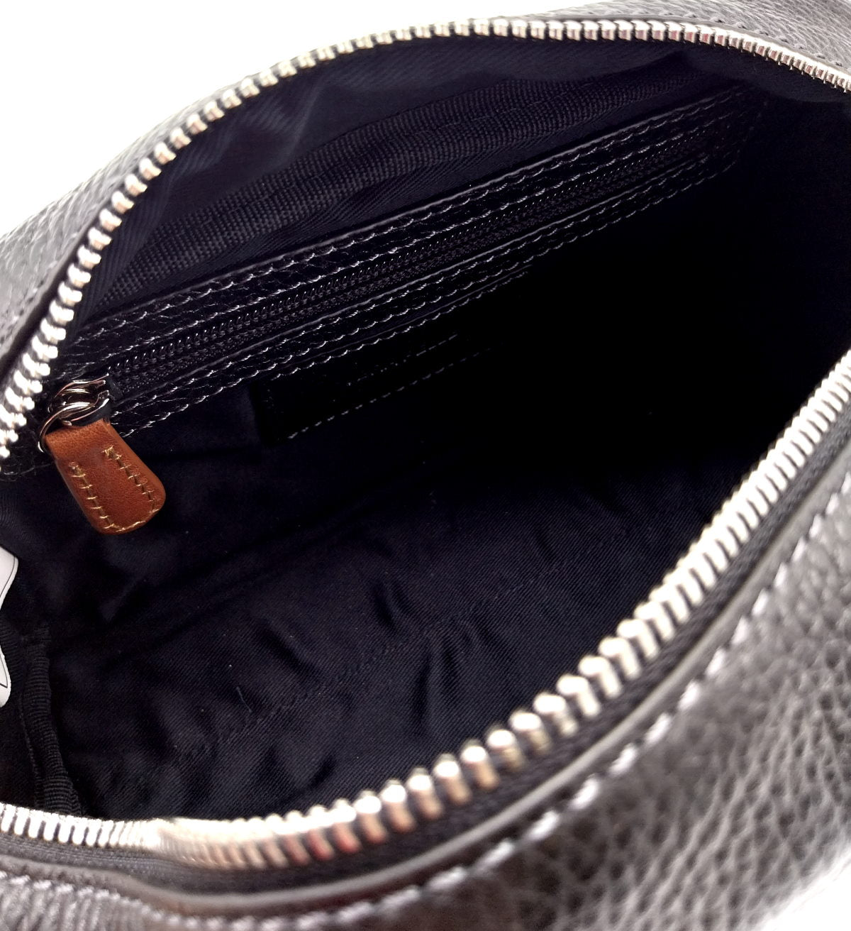 Genuine leather beauty case, for men, art. DO4814