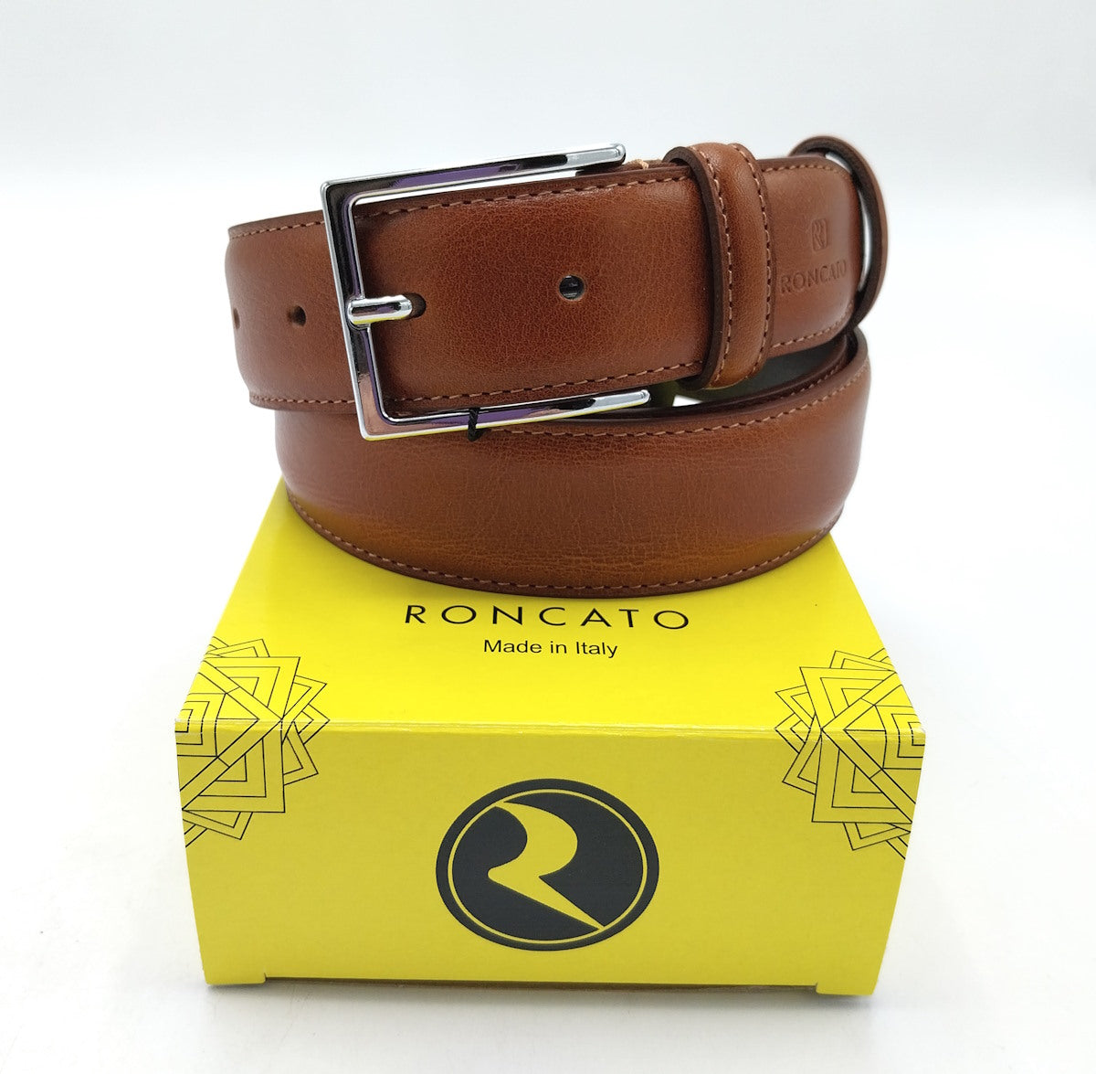 Genuine leather belt, Made in Italy, Roncato, art. RO4801-35