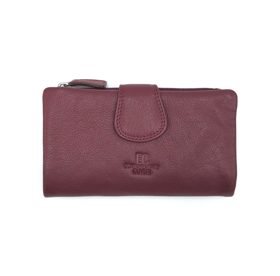 Women's genuine leather wallet, EC COVERI, art. EC24760-28