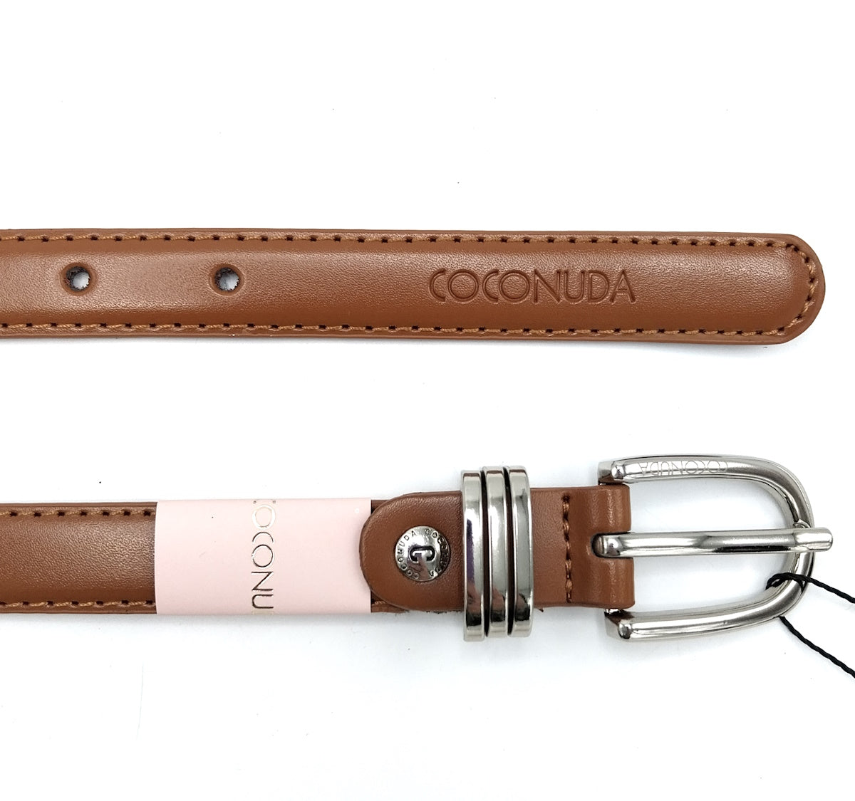 Genuine leather belt for women, Coconuda, art. IDK654/20