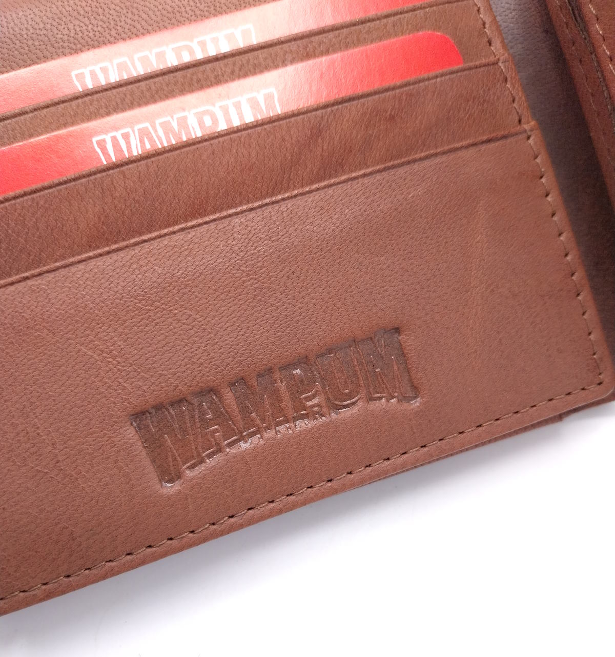 Portafoglio in vera pelle, Wampum, art. pdk398-9