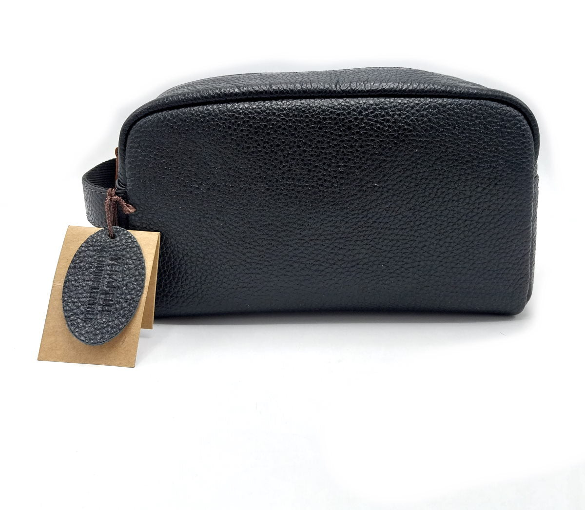 Genuine leather beauty case, for men, art. DO4814