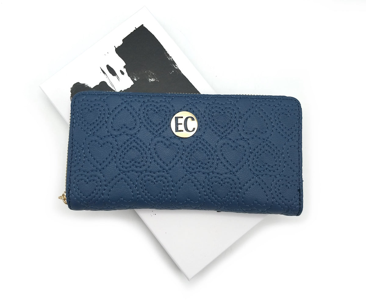 Eco leather wallet for women, Band EC Coveri Contemporary, art. EC24505-001