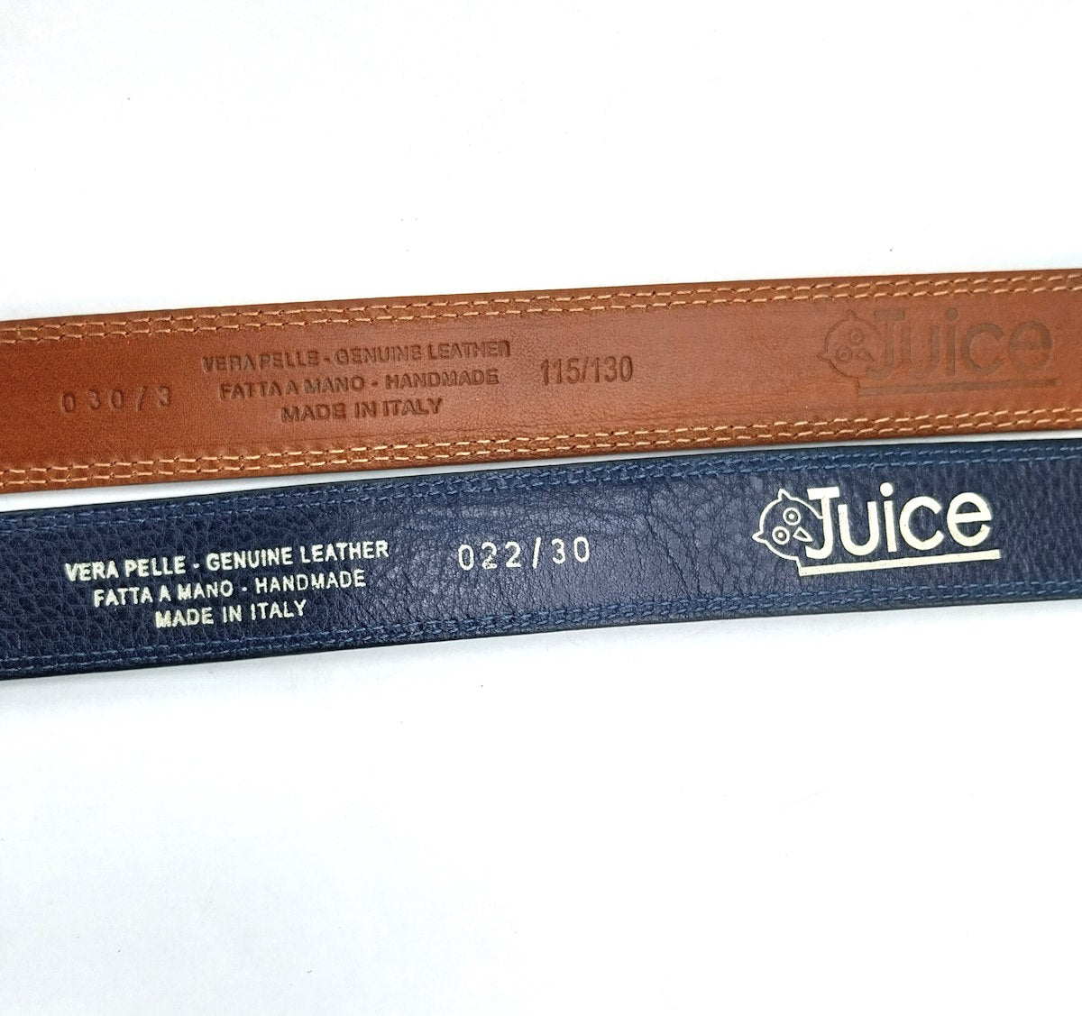 Genuine leather belt, Made in Italy, art. JU030-3.391