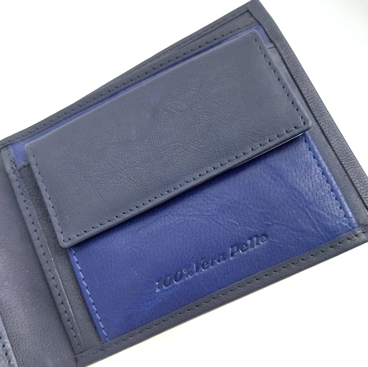 Genuine leather wallet, Wampum, art. pdk399-1
