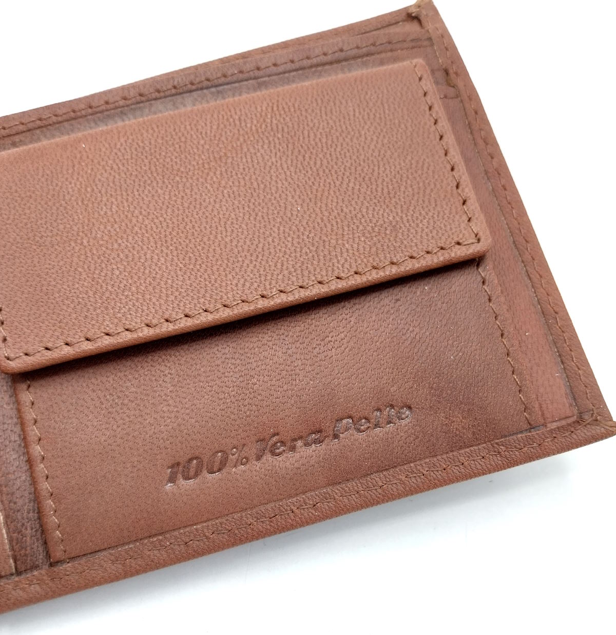 Portafoglio in vera pelle, Wampum, art. pdk398-9