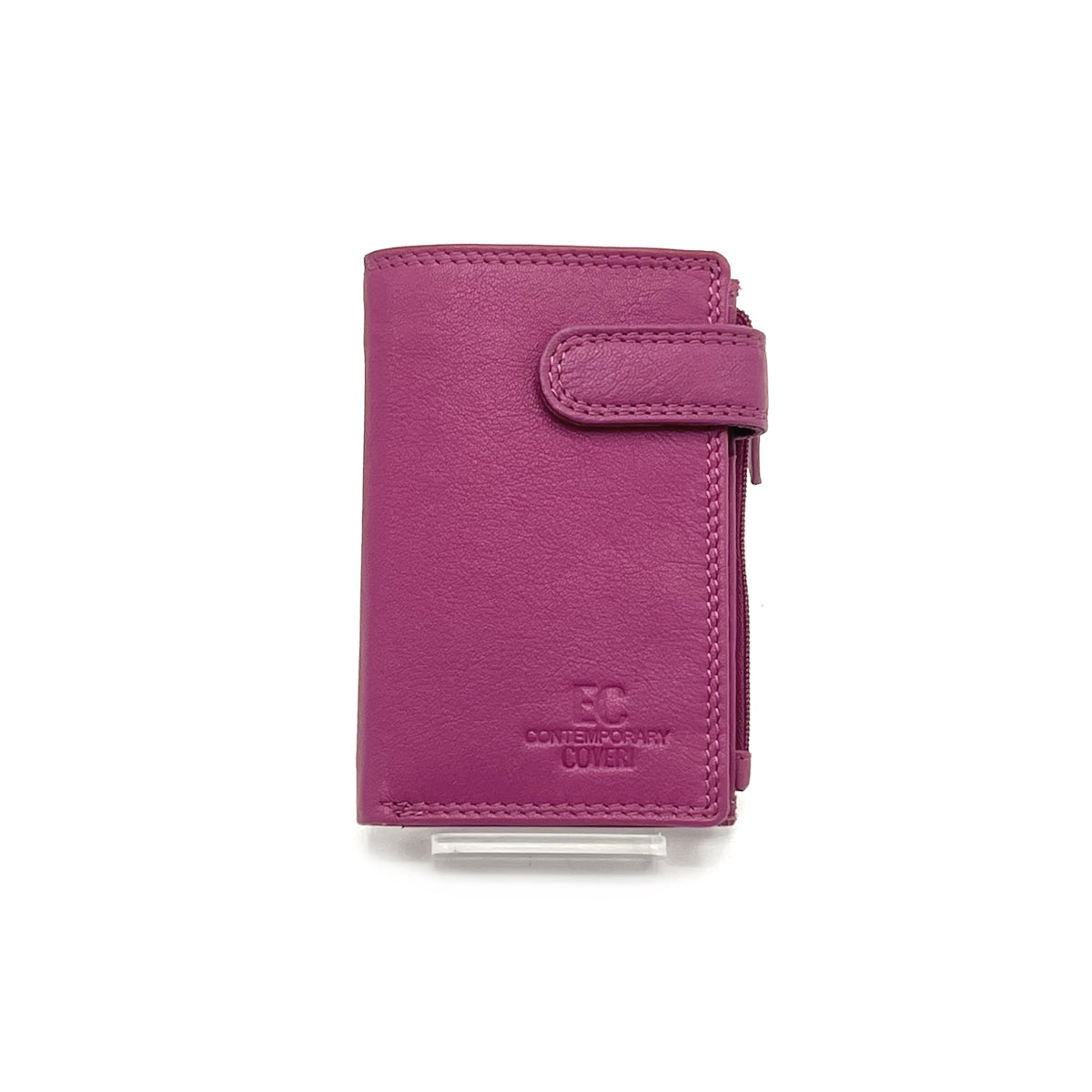 Women&#39;s genuine leather wallet with key holders, EC COVERI, art. EC25760-24New