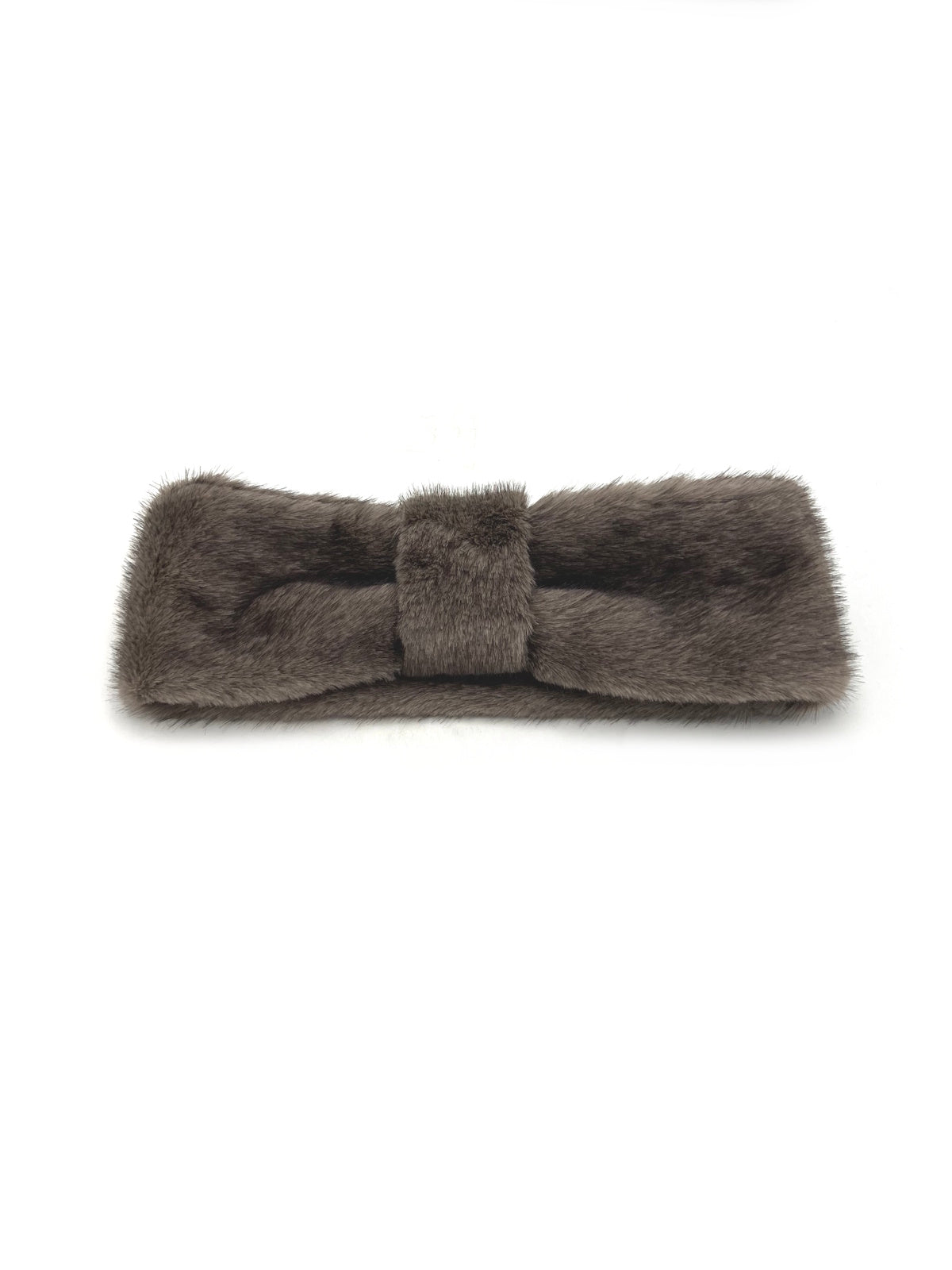 Plush Faux Fur Bow Headband, Fall/Winter, Art. XY-09.532