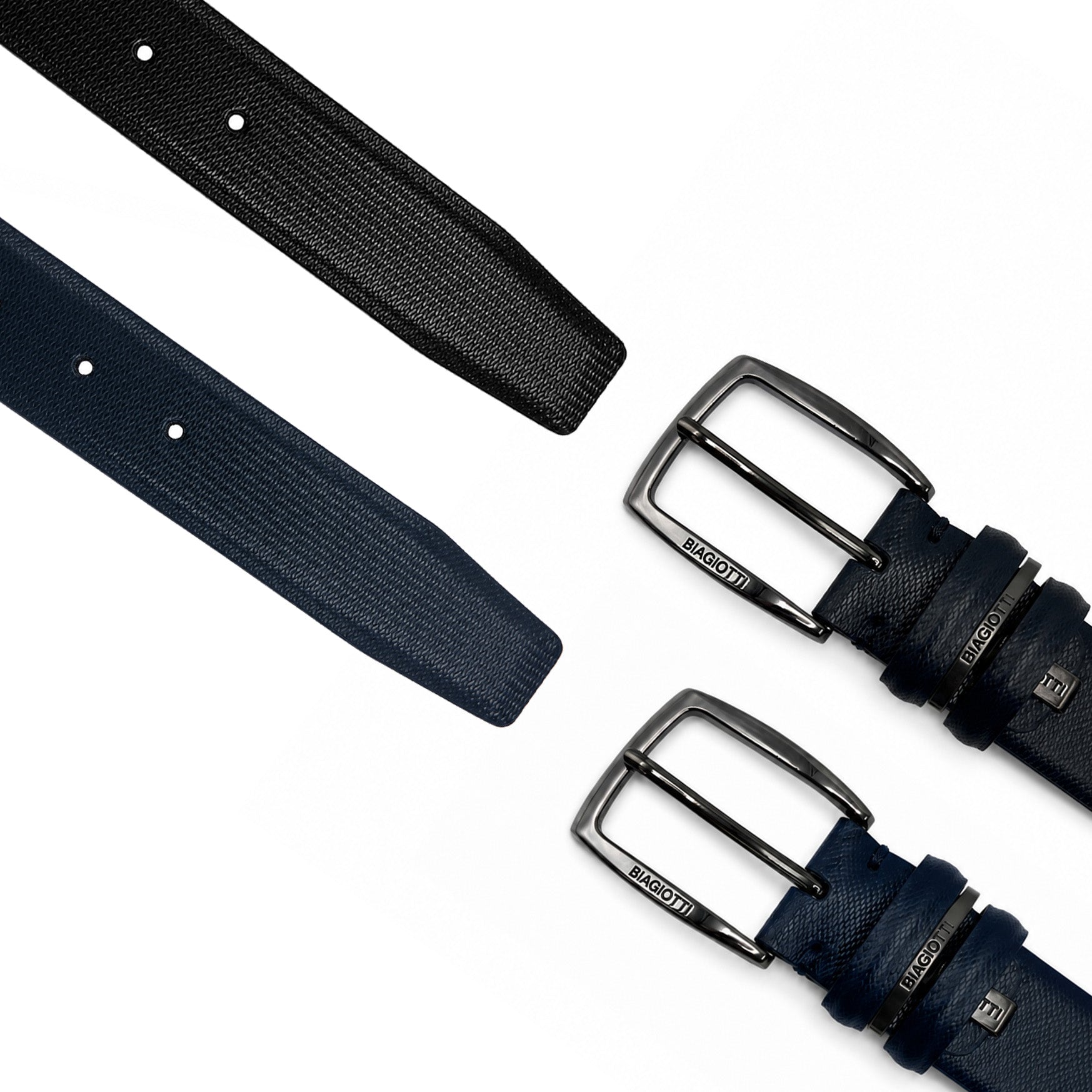Classic Men's Embossed  Business Belt| BIAGIOTTI Uomo | Art. CLB600-020.290