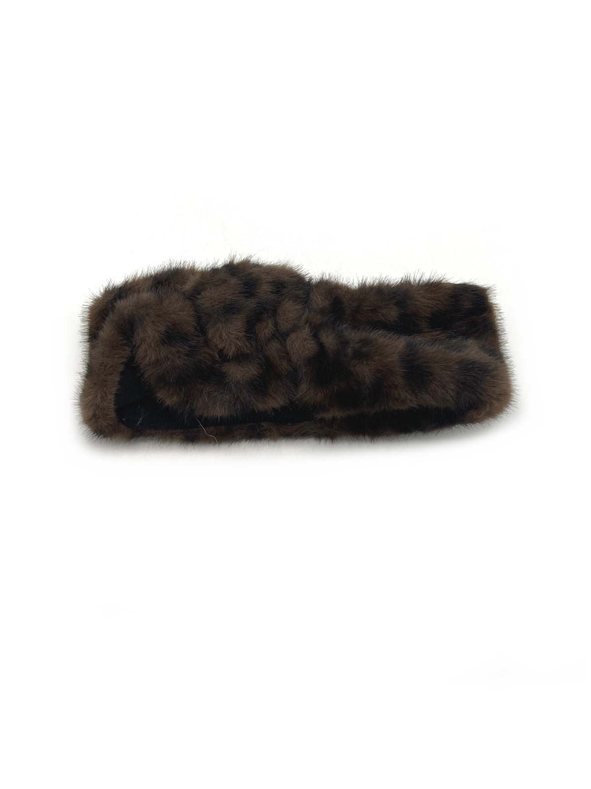 Plush Faux Fur Ruched Headband, Fall/Winter, Art. XY-07.532