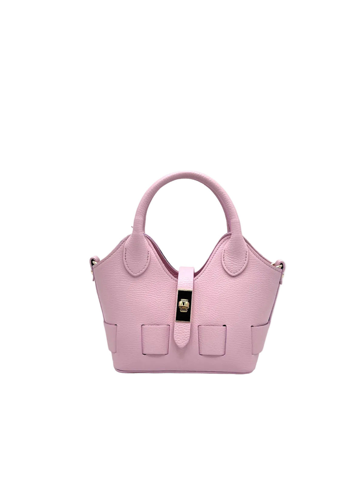 Borsa a tracolla in vera pelle, Misura piccola, Made in Italy, art. 112600