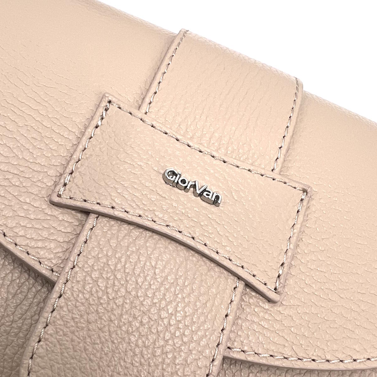 Genuine leather shoulder bag, Made in Italy, art. 112430GV