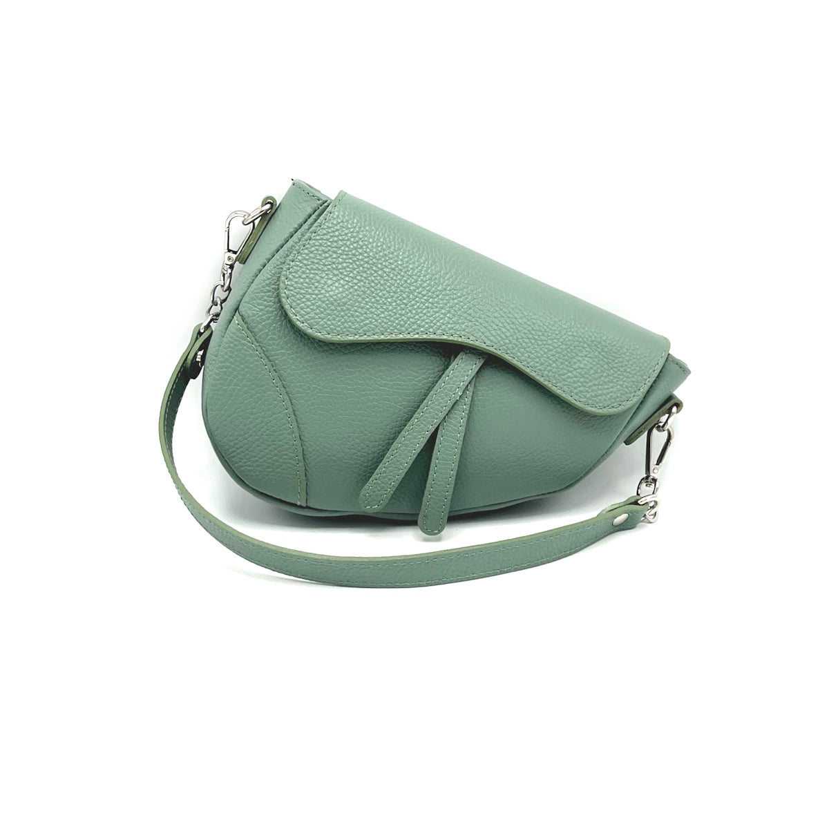 Genuine leather shoulder bag, Made in Italy, art. 112436