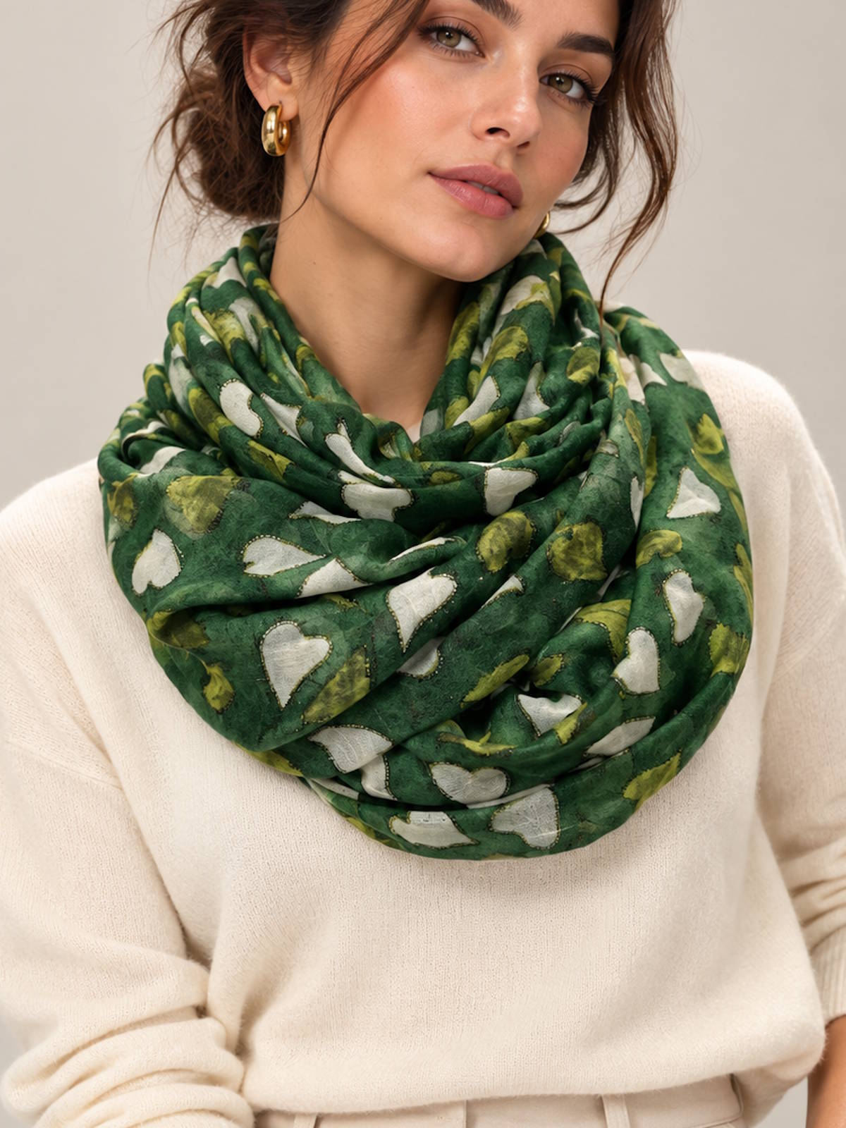 Christmas Gift | Women's Light Scarf, Coveri Collection,  art. 252102