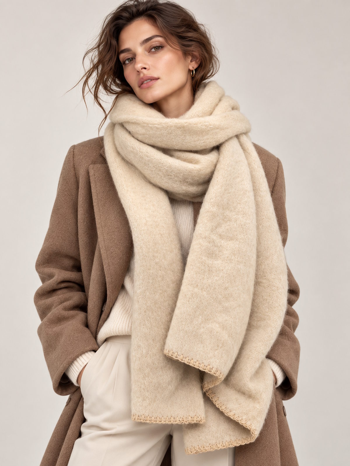 Christmas Gift | Soft Winter Scarf Cashmere-Like Feel, art. 252801