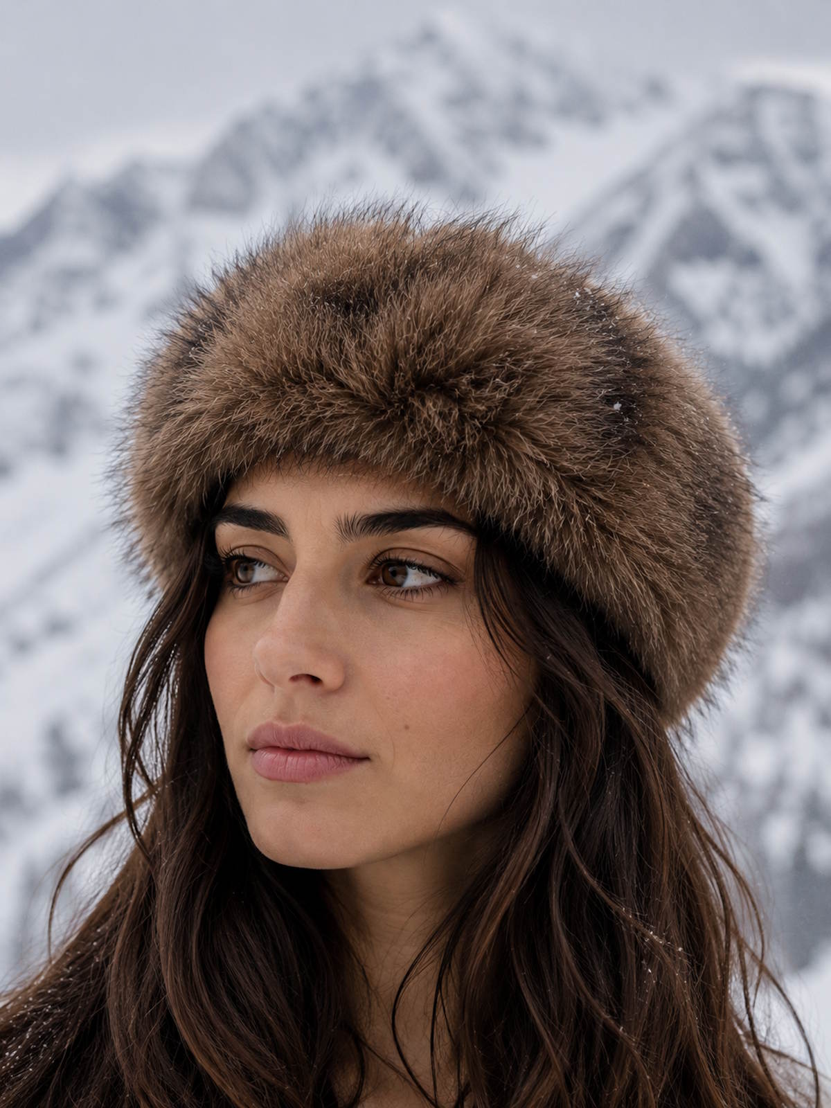 Plush Faux Fur Headband, Fall/Winter, Art. MZ-2620.532
