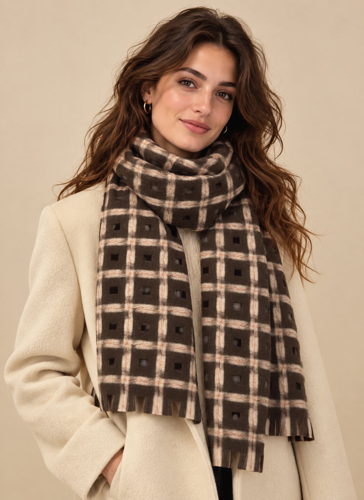 Christmas Gift | Soft Winter Scarf with Cashmere-Like Feel, 253110