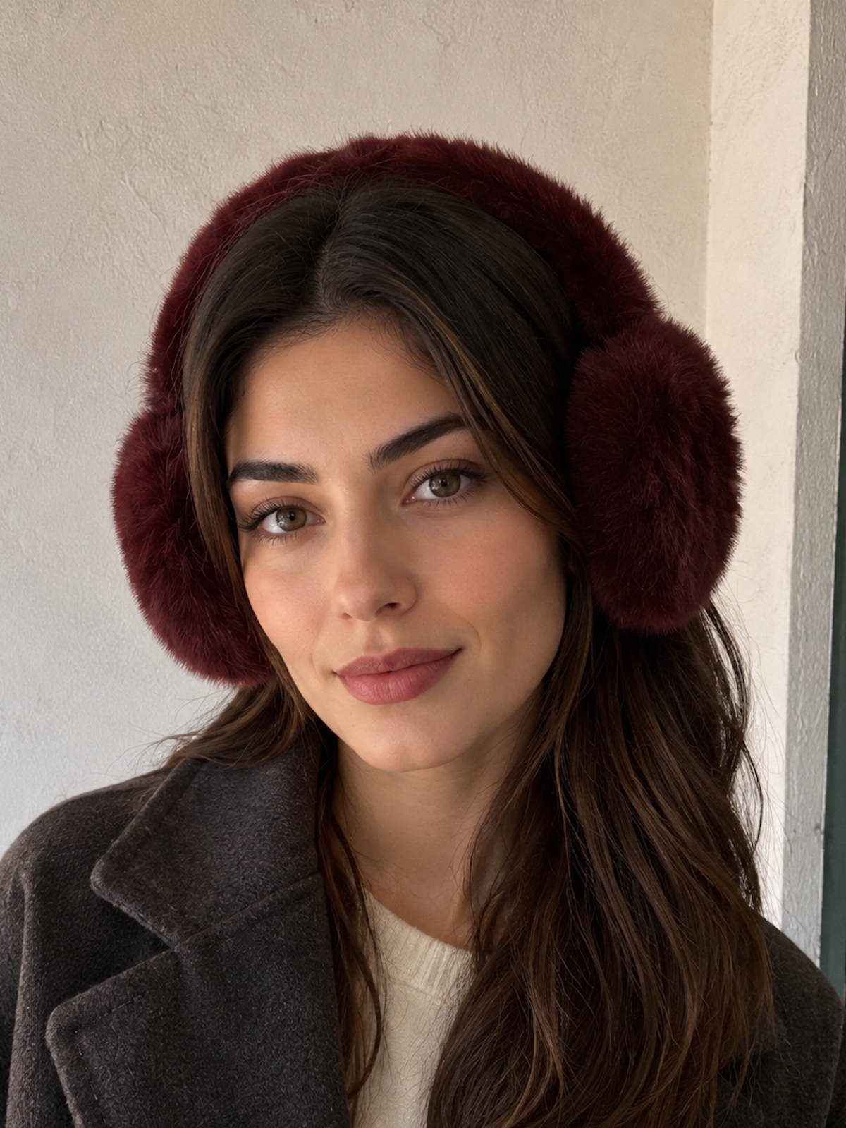 Plush Faux Fur Earmuffs, Fall/Winter, Art. XY-05.532