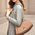 Borsa a catena in vera pelle, da donna, made in Italy, art.  112439