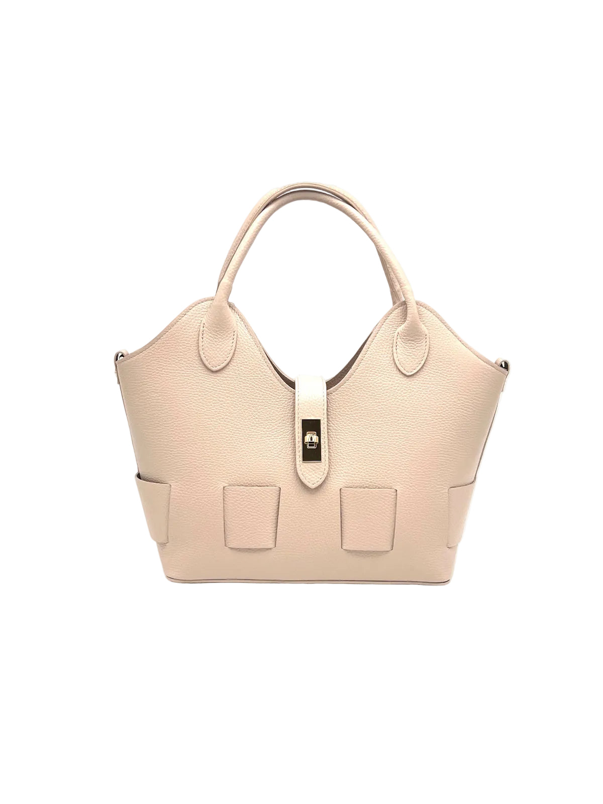 Borsa a tracolla in vera pelle, Made in Italy, art. 112599
