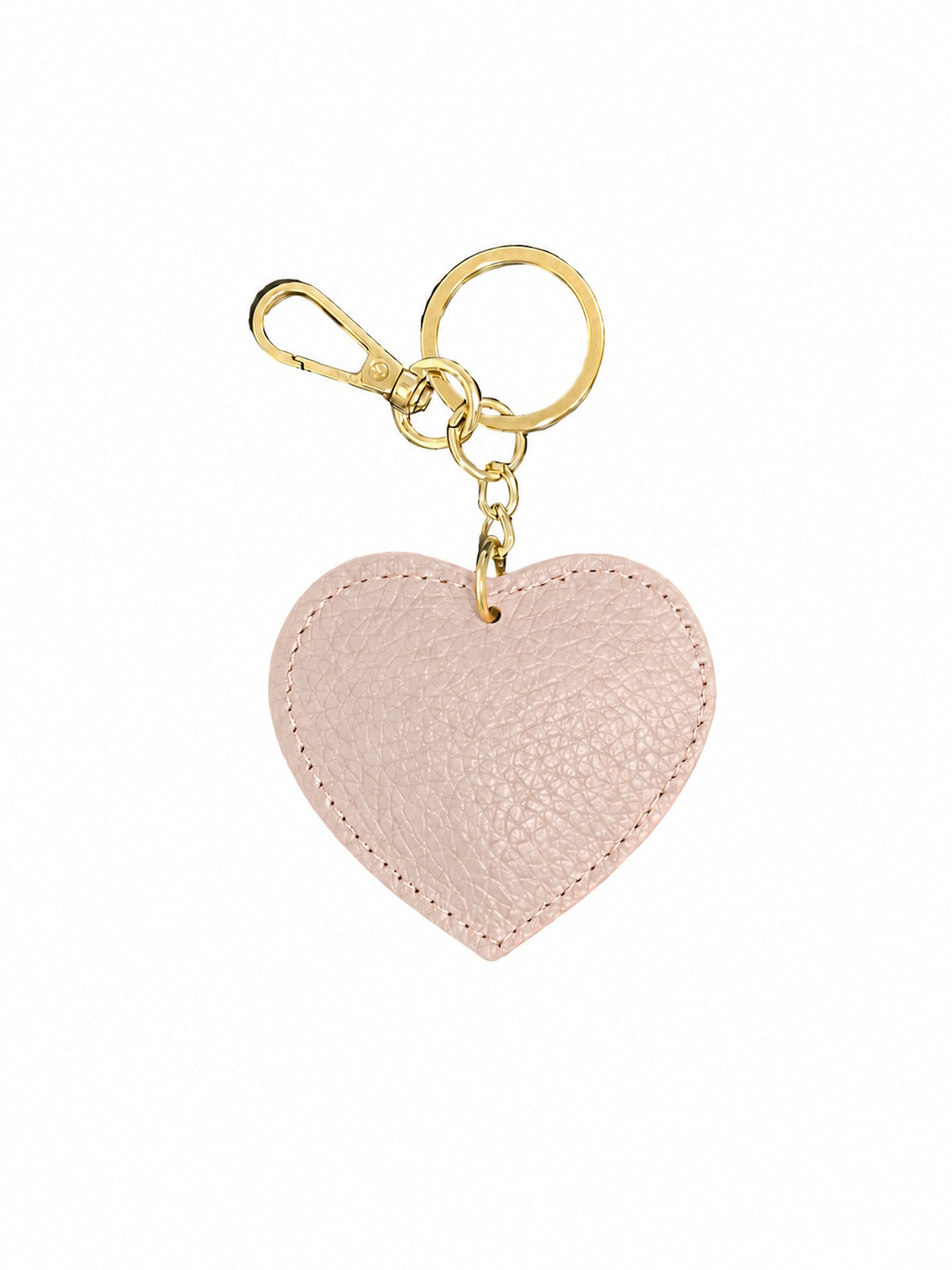 Genuine Leather Heart Keychain & Bag Charm, art. PO08