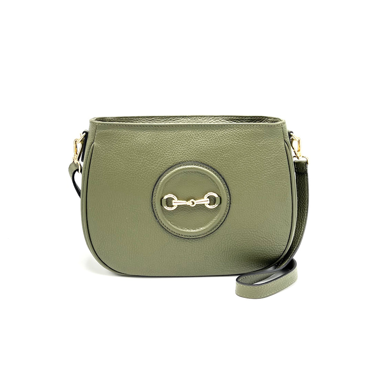 Genuine leather shoulder bag, Made in Italy, art. 112627