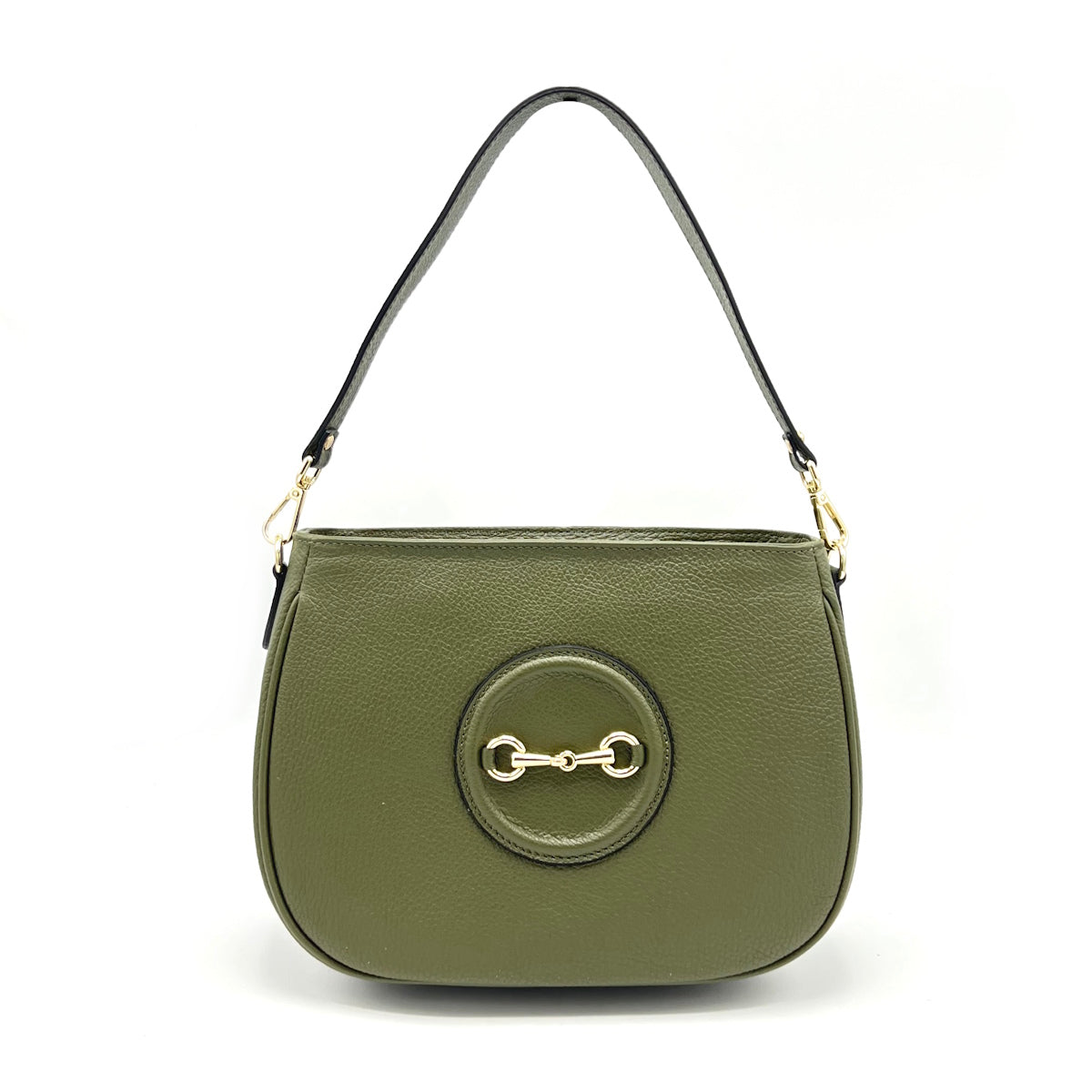 Genuine leather shoulder bag, Made in Italy, art. 112627