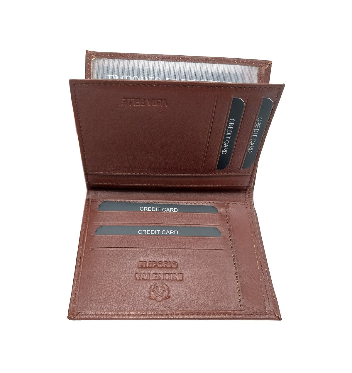 Genuine leather wallet, Emporio Valentini, for men, art. 7465