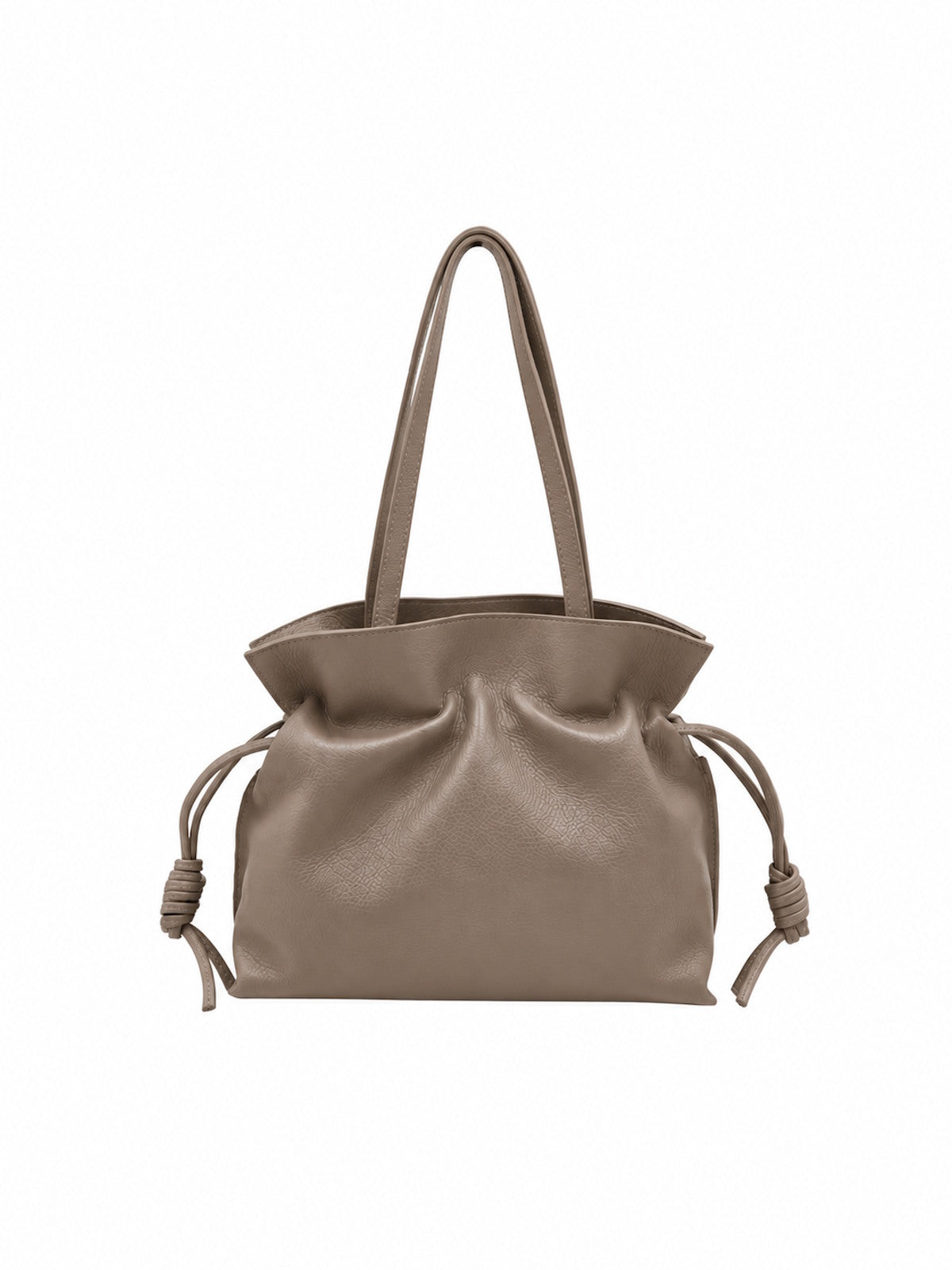Genuine Leather Drawstring Pouch – Hand Carry & Crossbody Bag, Made in Italy, art. 112790