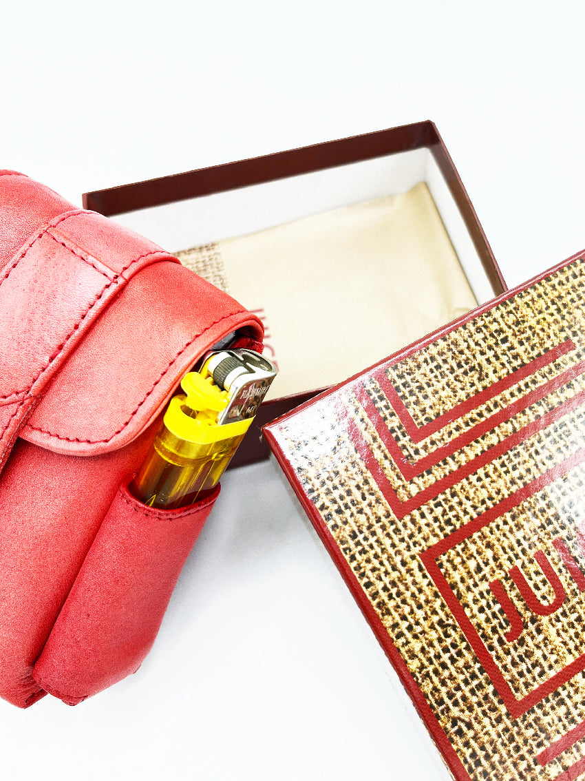 Genuine leather cigarettes holder, Brand Juice, art. 1376.360