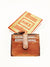Titolare della carta del cuoio genuino per gli uomini, il succo di marca, art.  1389.360