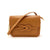Plain genuine leather shoulder bag art. 112386