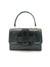Plain genuine leather handbag art. 112393