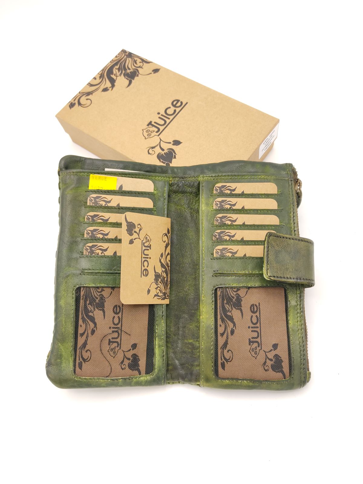 Portafoglio in pelle lavata art.  1032-JU01