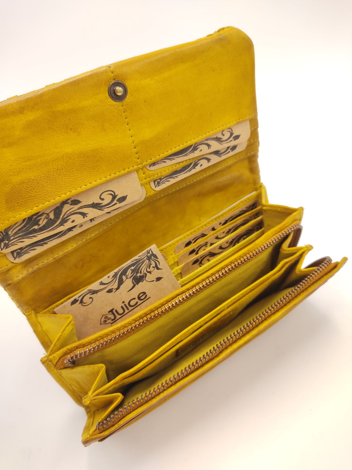 Portafoglio in pelle lavata art.  1033-JU01