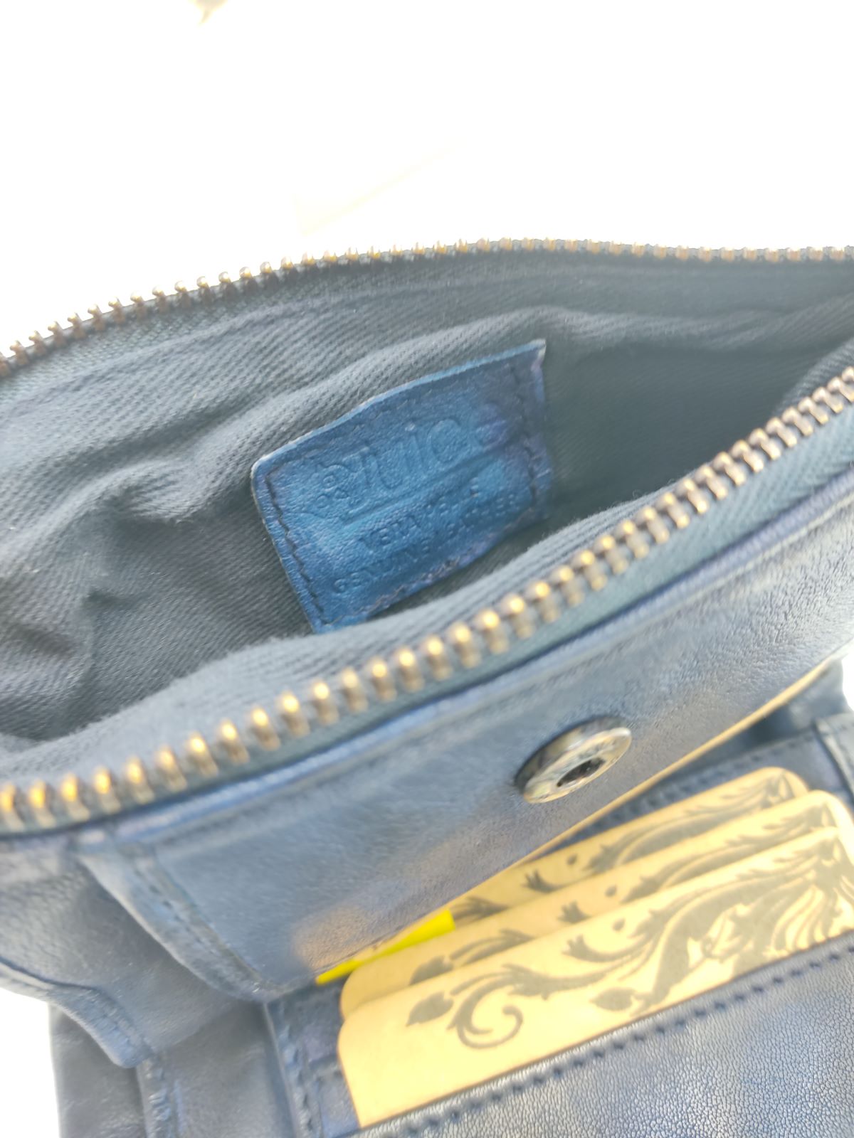 Washed leather wallet art. 1030-JU01